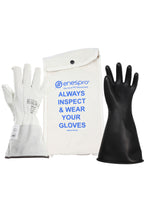 Enespro® Made in USA Class 0 Rubber Voltage 14" Glove Kit