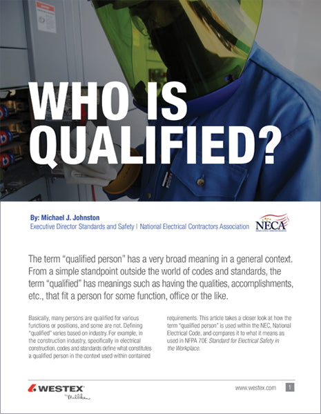 Who is Qualified?